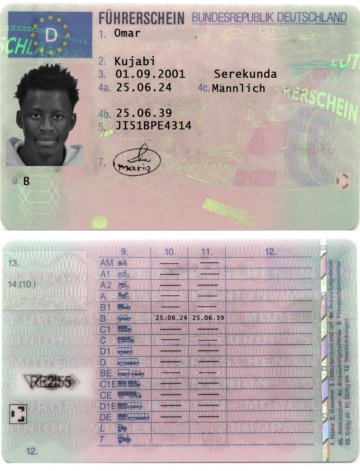 Buy German Driving license Online