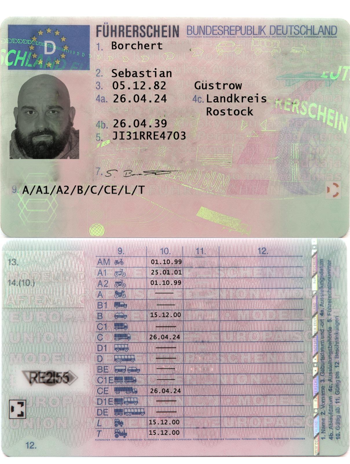 German License